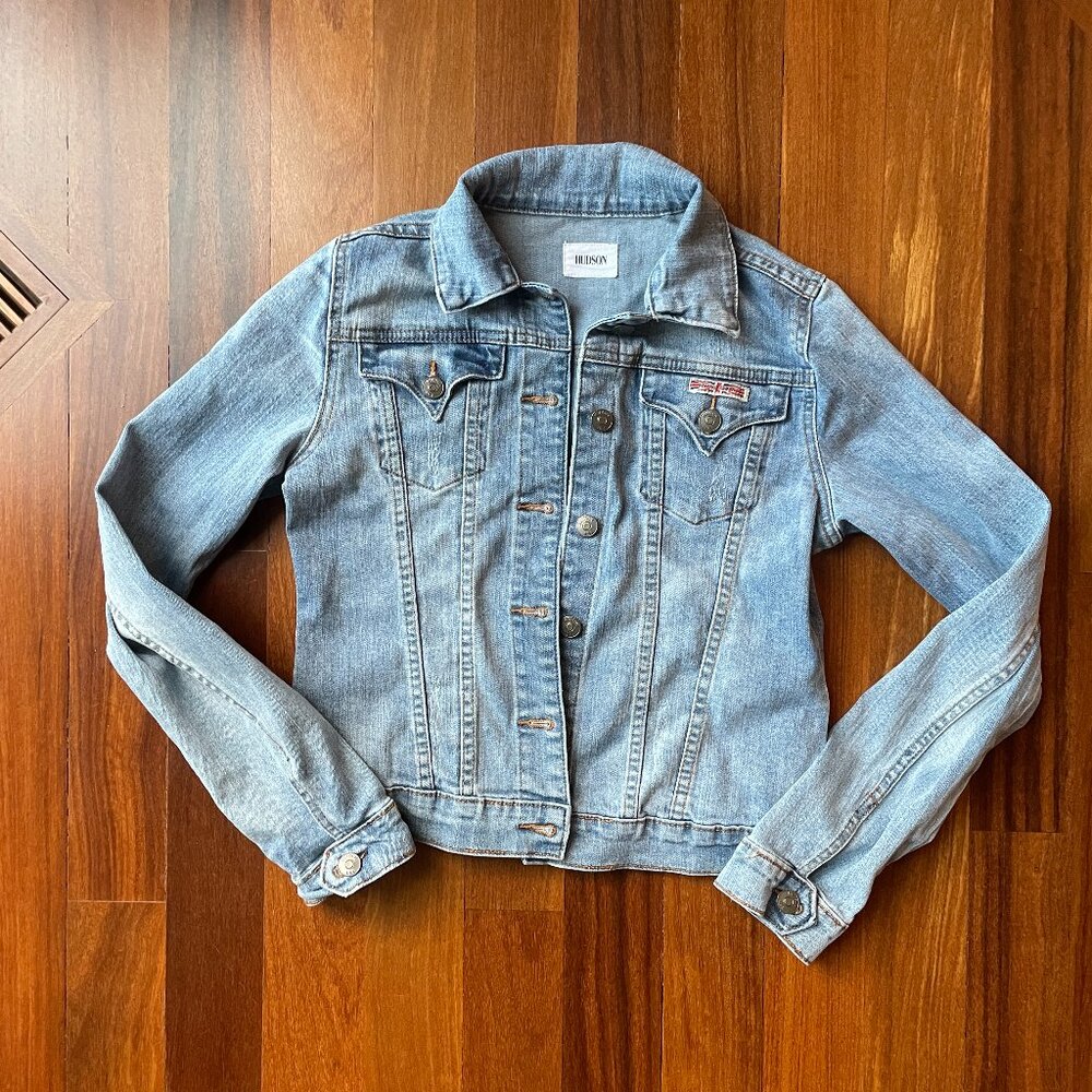 Hudson Girl's Sz XL Blue Denim Jean Jacket